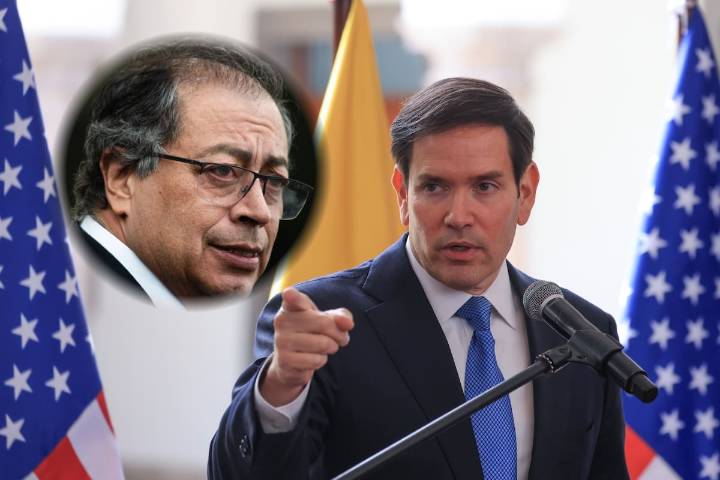 Marco Rubio excluye a Colombia de aranceles, pero confirma sanciones contra Gustavo Petro y familia