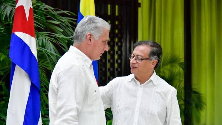 Régimen de Cuba muestra su respaldo a Gustavo Petro en medio de crisis con Donald Trump