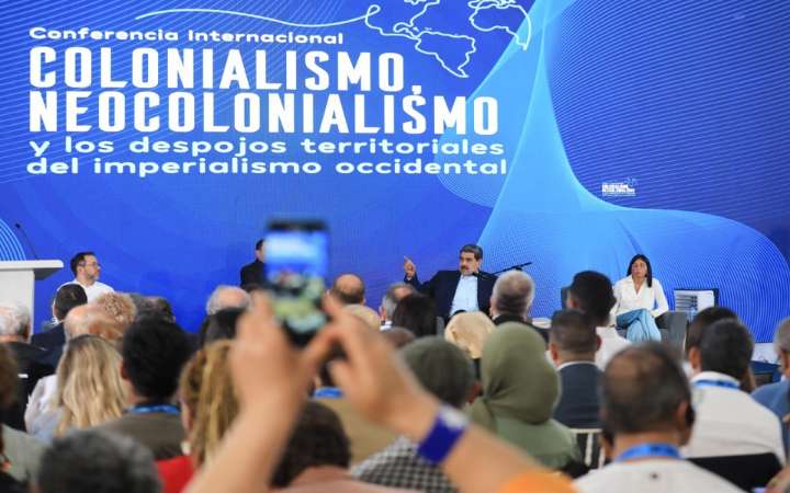 Ejecutivo lidera clausura de la Conferencia Internacional “Colonialismo, Neocolonialismo y los Despojos Territoriales del Imperialismo Occidental”