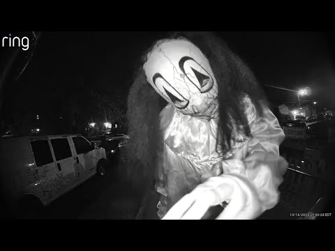 Trio wearing Halloween masks caught on camera terrorizing family, trying to break into Virginia home