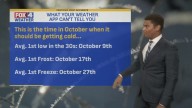 FOX4 Forecast: First frost possible tonight