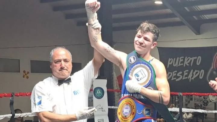 El salteño Valentino Agüero campeón nacional de boxeo amateur en Puerto Deseado