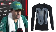 El extravagante sistema de refrigeración de Fernando Alonso para el intenso calor en Singapur: 50 metros de tubos y bombeo