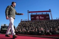 Vance promises paychecks during shutdown at Marines' 250th anniversary event