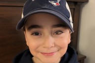 Eight-year-old shows his love for Toronto Blue Jays with custom prosthetic eye