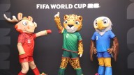 Las mascotas del Mundial 2026 visitan el Estadio Monterrey