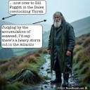 An old style weatherman