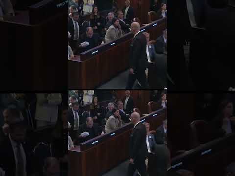 Knesset members removed during Trump’s speech to Israeli Parliament