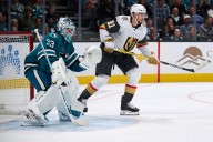 Deadspin | Knights net late equalizer, top Sharks on Reilly Smith's OT goal
