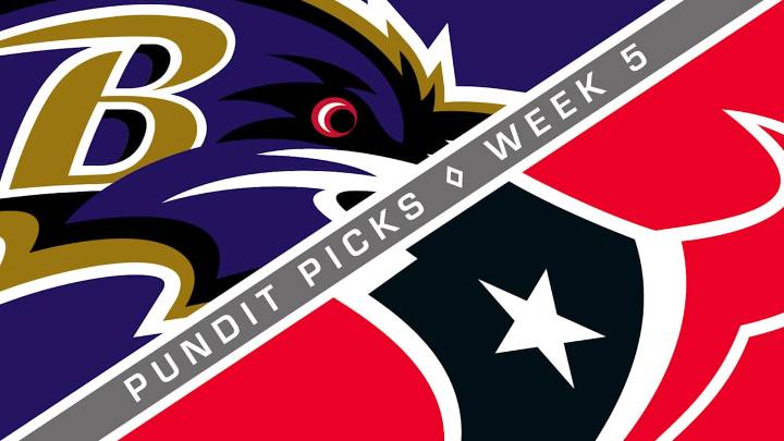 Pundit Picks: Texans Favored to Beat Ravens in Baltimore