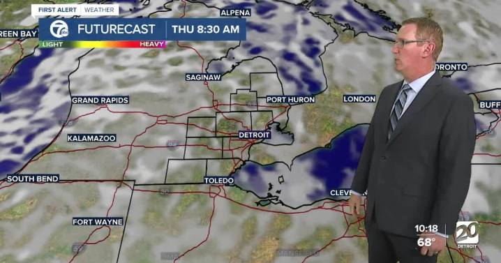 Metro Detroit Weather: A little cooler Wednesday & Thursday
