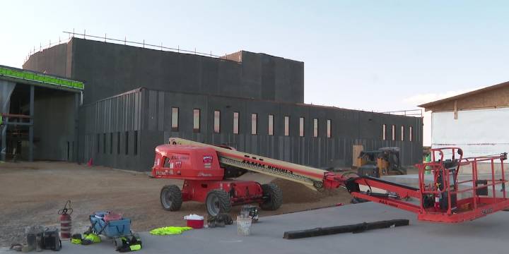 Monroe’s new high school takes shape with focus on trades and hands