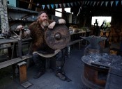 ‘People are going back to basics’: blacksmith on introducing tourists to Ireland’s Iron Age past