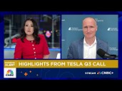 Tesla stock lower after Musk didn't mention robotaxi fleet, says Gene Munster