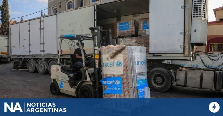 Gaza: tras la liberación de rehenes empiezan a entrar unas 190.000 toneladas de ayuda humanitaria