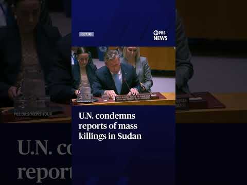 WATCH: U.N. condemns reports of mass killings in Sudan