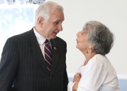 Seniors rub elbows with senators
