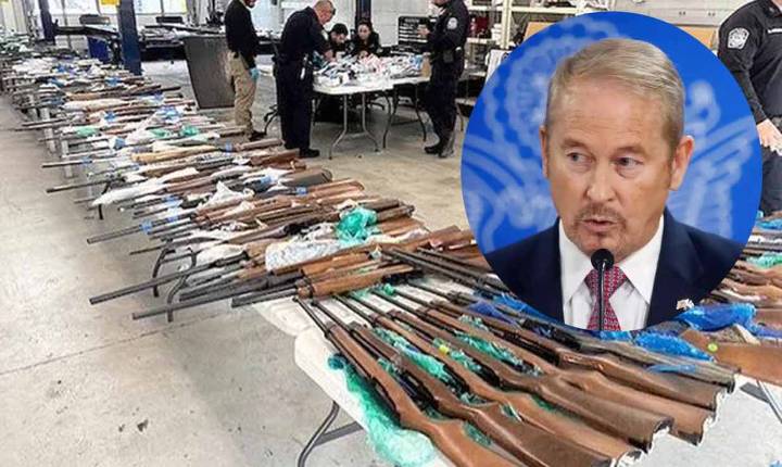 EE. UU. frustra envío de más de 400 armas ilegales a México