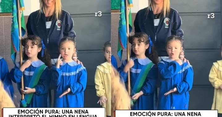 “Así se ve la verdadera inclusión.”: Niña argentina se convierte en orgullo nacional al interpretar el himno con lenguaje de señas