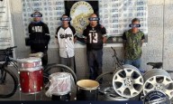 Detienen a cuatro por presunto robo a bodega al norte de la ciudad