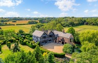 125 glorious acres of Elizabethan elegance for sale in Cheshire that comes with a moat