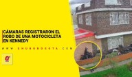 En Kennedy: en cuestión de segundos, delincuentes se robaron una moto