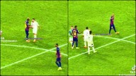 Carvajal dio la mano a Lamine antes de que el culé se revolviera e iniciara la tangana del Clásico