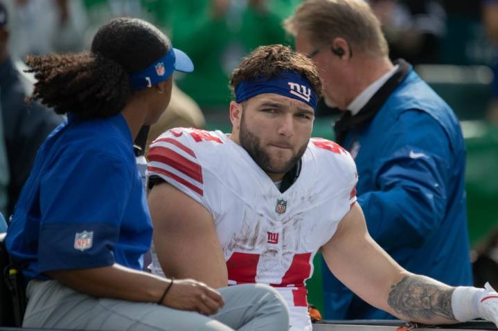 Giants’ rookie sensation Skattebo suffers gruesome ankle injury