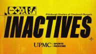 Steelers inactives for Week 7 at Bengals