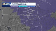 Freeze warning issued for parts of Louisville region