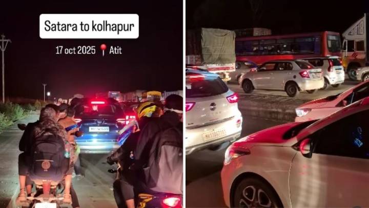 Pune Traffic: Diwali rush and potholes trigger massive jams on Pune