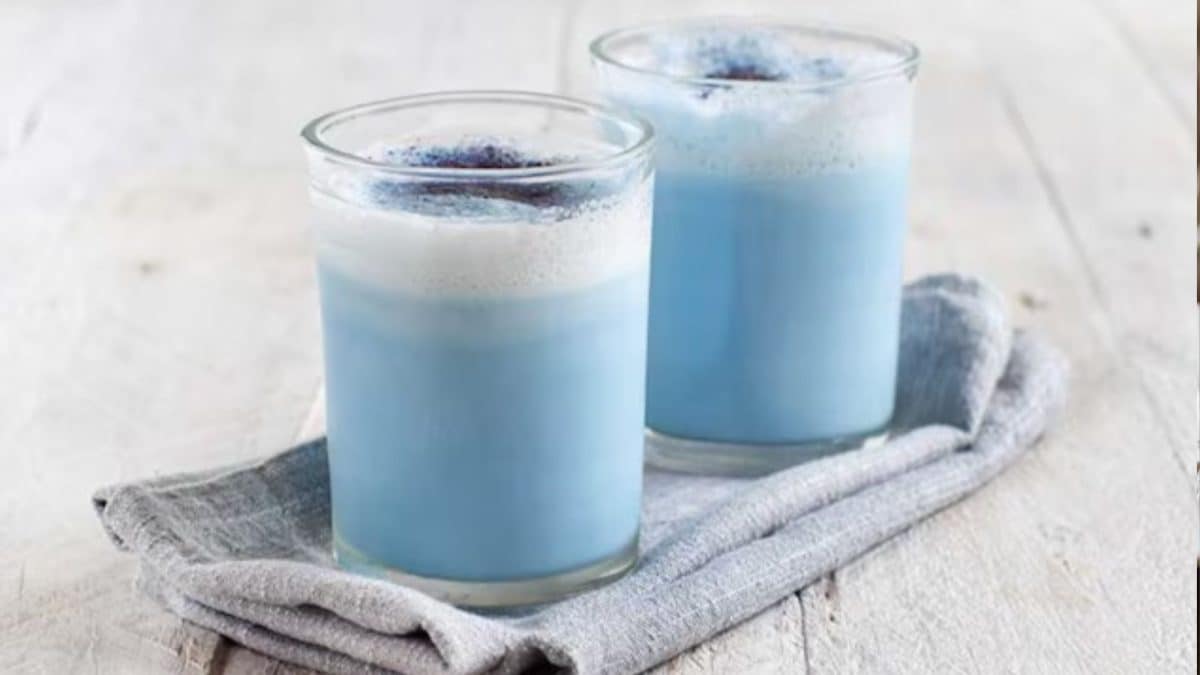 The World's Thickest Milk Is Blue In Colour, 1 Litre Makes Babies Gain 100kg