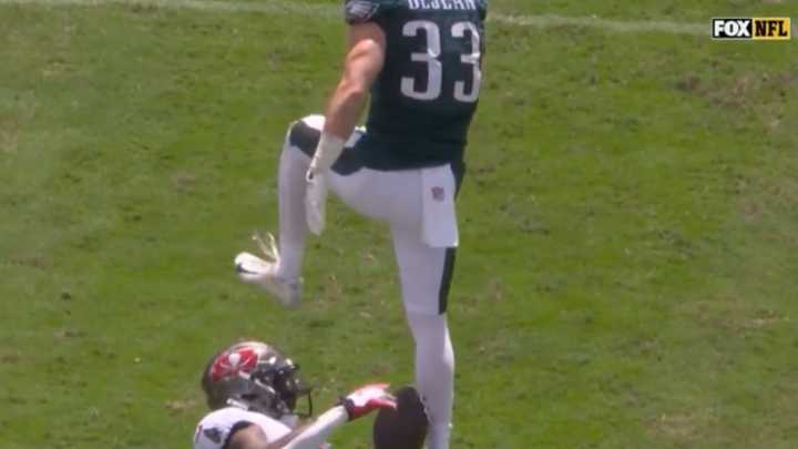 Philadelphia Eagles Super Bowl star hit with NFL punishment after 'Allen Iverson gesture' during game