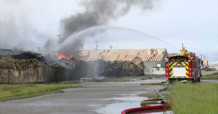 East Bakersfield industrial park catches fire again, neighboring business frustrated