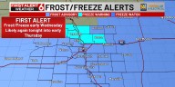 FIRST ALERT 6 WEATHER DAY - Frosty Wednesday AM, more frost likely tonight too