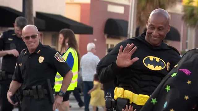 Kissimmee Police Department celebrates "Boo on Broadway"