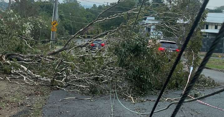 Brisbane wakes to rain, plummeting temperatures as storm clean