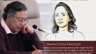 Presidente Petro vuelve a atacar a María Corina Machado por el Nobel de Paz: “No es llevando a Netanyahu”