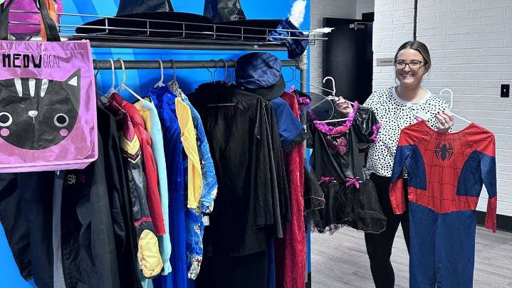 Learn where to get free, inexpensive Halloween costumes in Monroe