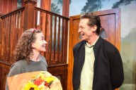 Actor Hugh Jackman cheers on friend at Legacy Theater in Branford