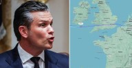 Pete Hegseth's Plane Declares Emergency While Flying Over Atlantic Ocean