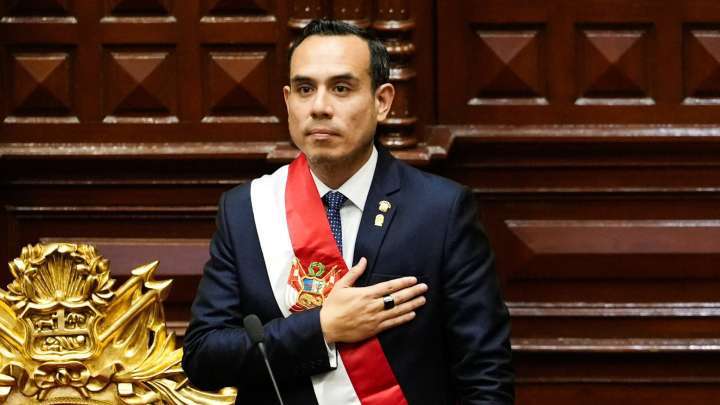 Asume como Presidente de Perú, José Enrique Jerí Oré, Luego de Destitución de Dina Boluarte