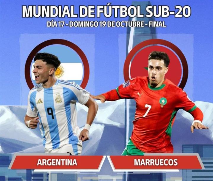 Sudamérica y África disputarán final de Mundial Sub