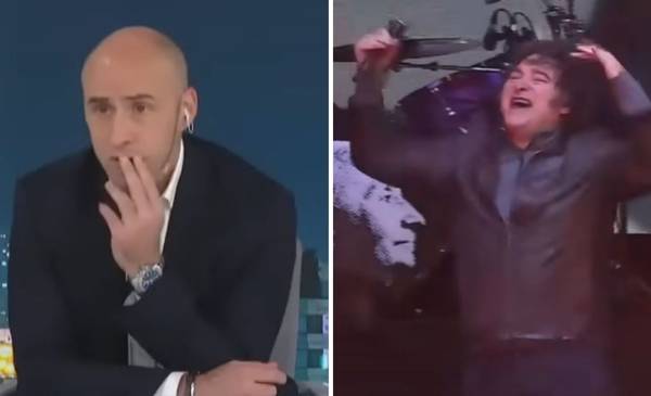 Trebucq quedó completamente shockeado por el show de Milei: "Nunca"