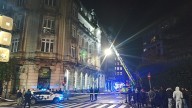 Declárase un incendio nun restaurante da Praza de Galicia en Santiago