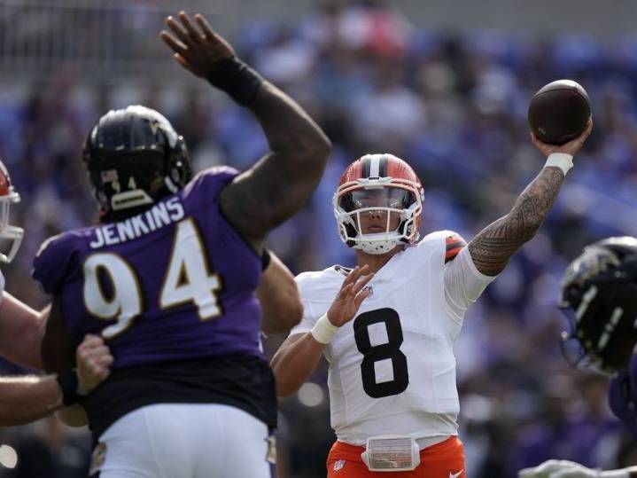 Cleveland Browns turning to rookie QB