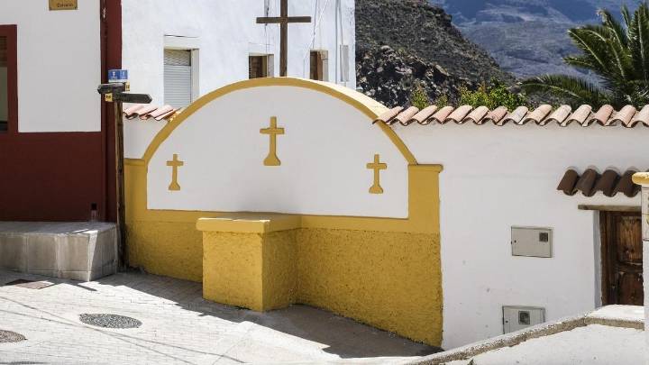 Los 'descansaderos de muertos' que guardan la memoria de los últimos besos a los finaos en Gran Canaria