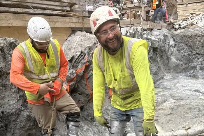 Worker who died at Gateway tunnel site clocked 'crazy hours' before death, colleague says