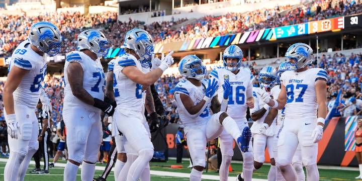 Detroit rolls past Cincinnati with a 37-24 victory for the Lions’ fourth straight win