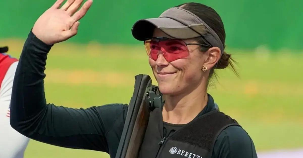 Gabriela Rodríguez hace historia al ganar plata en el Mundial de tiro con escopeta en Grecia